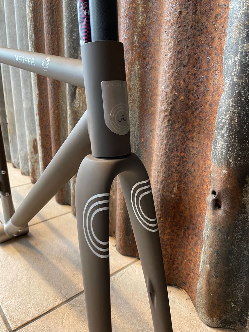 Used Jaegher Ascender FLX Frameset 2026 Road & Gravel, Light Gray — image 4 of 10