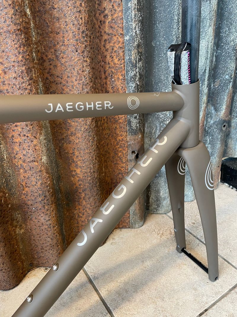 Used Jaegher Ascender FLX Frameset 2026 Road & Gravel, Light Gray — image 3 of 10