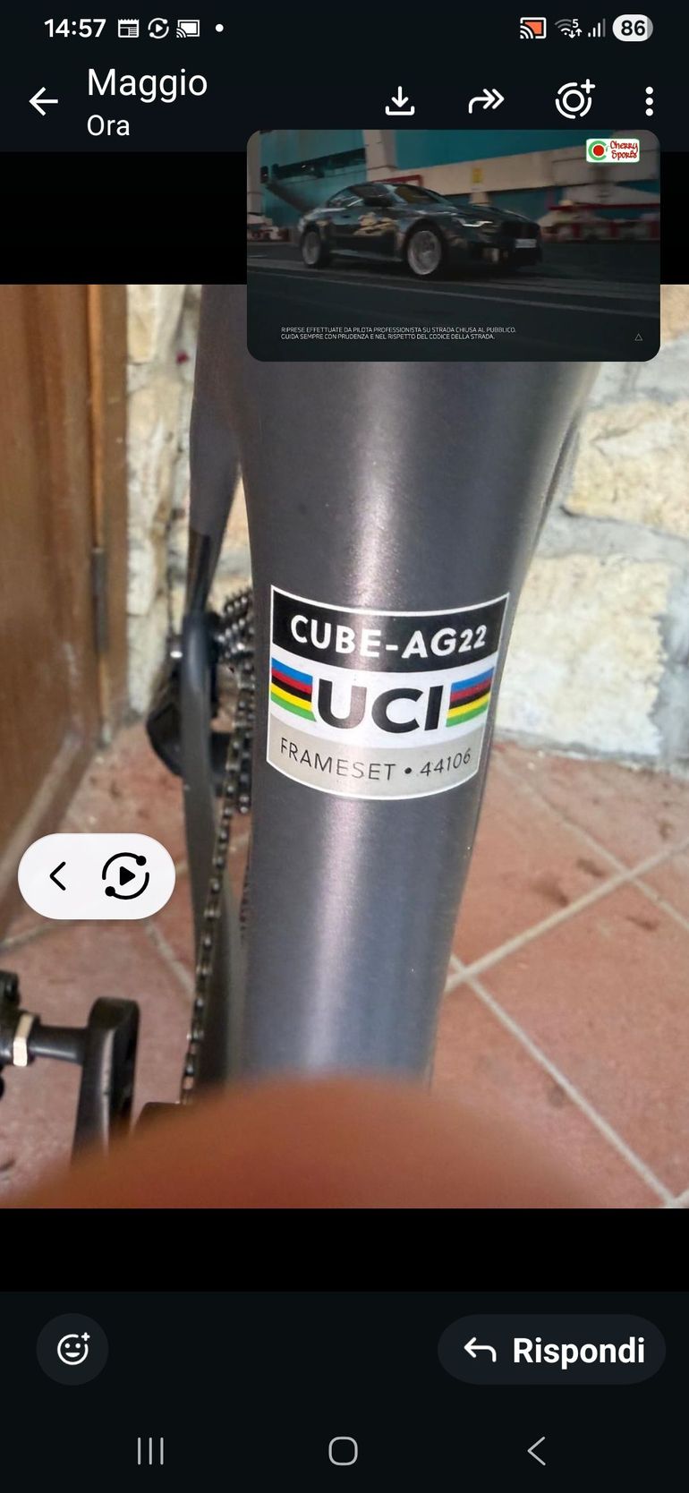 Použité CUBE AGREE C:62, PRO 2022 2022 Road & Gravel — obrázek 2 z 3