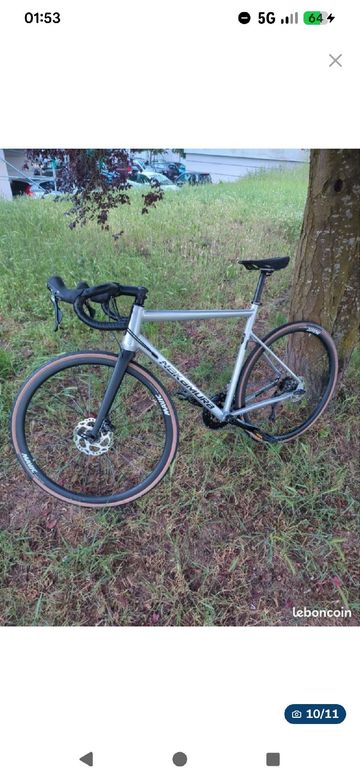 Used Nakamura Custom Shimano 105 2025 Road & Gravel, Light Gray — image 2 of 7