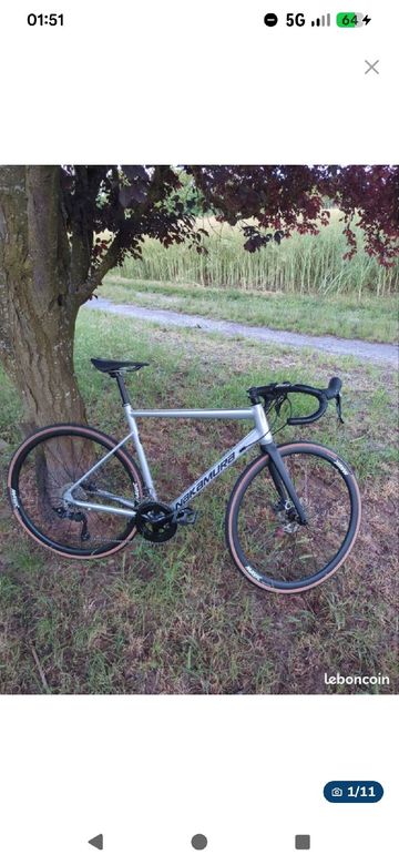 Used Nakamura Custom Shimano 105 2025 Road & Gravel, Light Gray — image 1 of 7