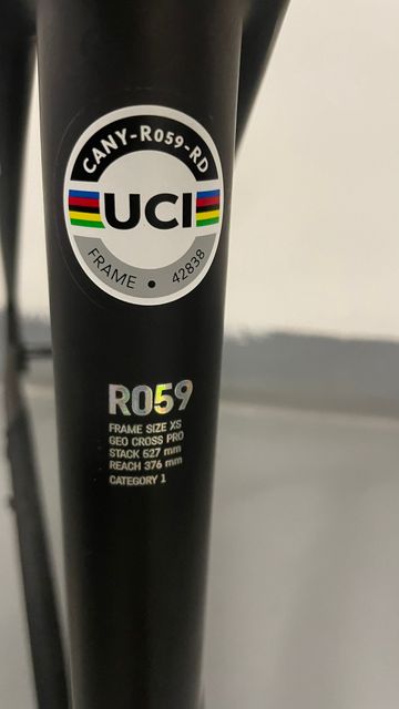 Używany Canyon Inflite CFR AXS 2024 Frameset 2024 Road & Gravel — zdjęcie 5 z 6