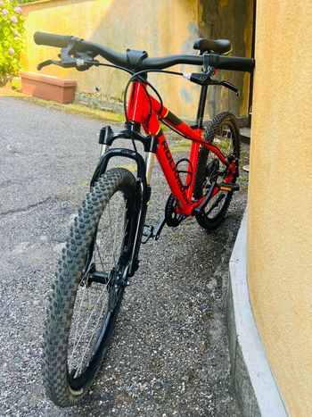 Used ROCKRIDER All mountain Shimano DXR 2023 Mountainbike, Red — image 7 of 8