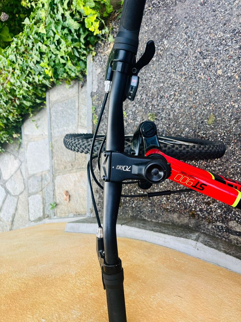 Used ROCKRIDER All mountain Shimano DXR 2023 Mountainbike, Red — image 5 of 8