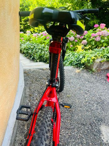 Used ROCKRIDER All mountain Shimano DXR 2023 Mountainbike, Red — image 6 of 8