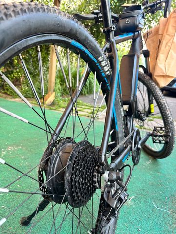 Used Fischer EM1724 EM1724 2024 Mountainbike, Blue, 29 — image 3 of 5