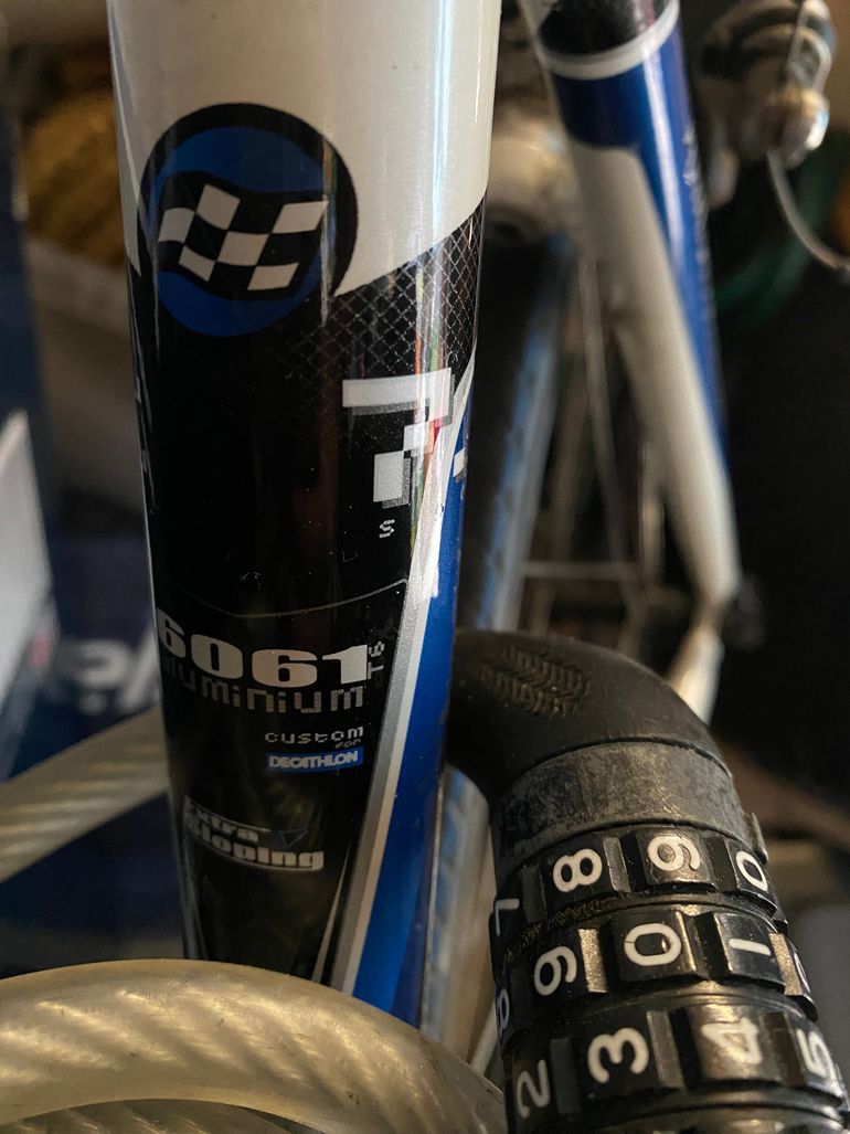 DECATHLON 7.2 SPORT 2010 Road & Gravel usato, Blu — immagine 2 di 3