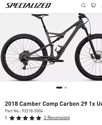 Used Specialized Comp Carbon 2018 1x 2019 Mountainbike, Black — image 16 of 16