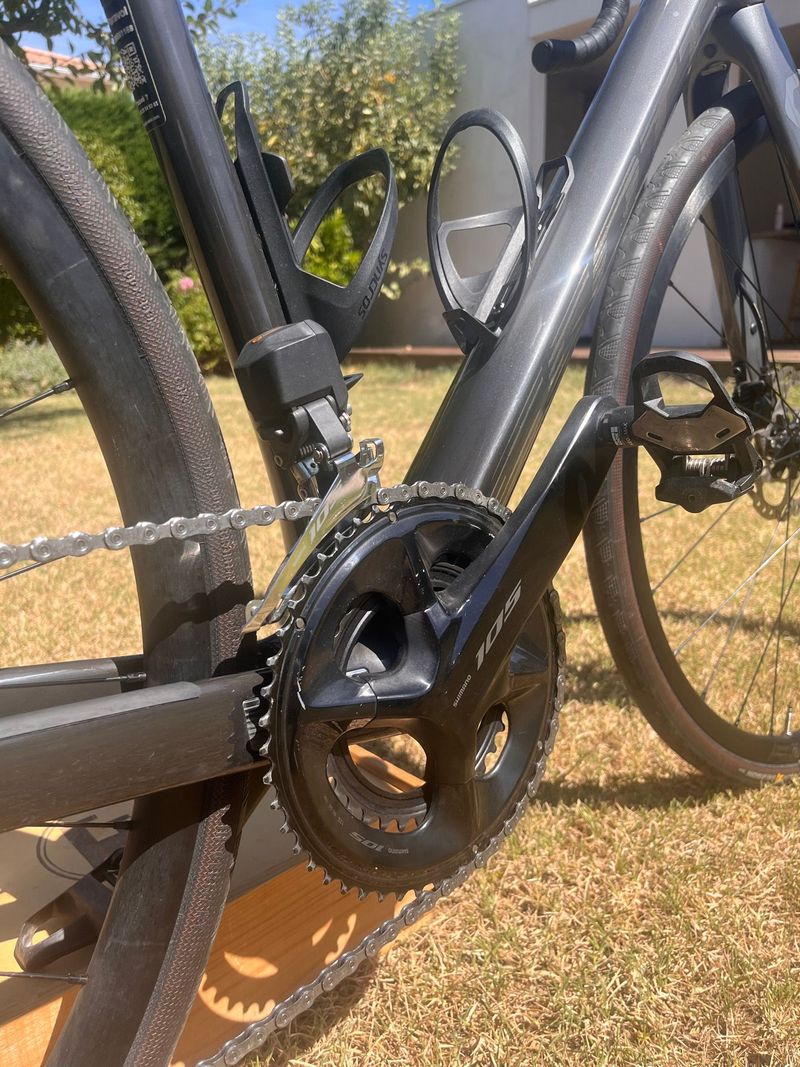 Used Scott Addict 20 2023 2023 Road & Gravel, Light Gray — image 5 of 8