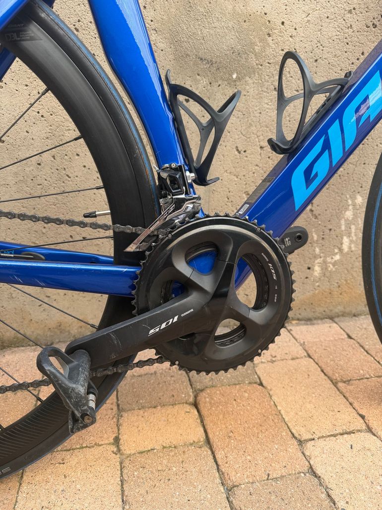 Used Giant Propel Advanced 2 Disc 2020 2020 Road & Gravel, Blue — image 4 of 12