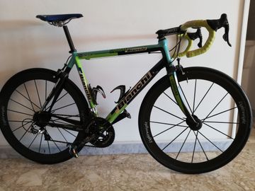 Bianchi Professional Cicling Team Freccia Celeste 2018 Road & Gravel usato