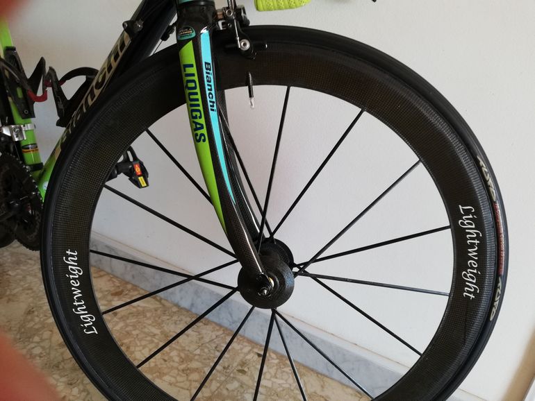 Bianchi Professional Cicling Team Freccia Celeste 2018 Road & Gravel de segunda mano, Verde — imagen 3 de 4
