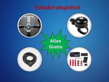 Gebrauchtes Exte Custom Shimano Tourney 2024 Mountainbike, Blau — Bild 4 von 5