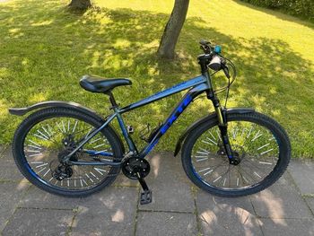 Gebrauchtes Exte Custom Shimano Tourney 2024 Mountainbike, Blau — Bild 5 von 5