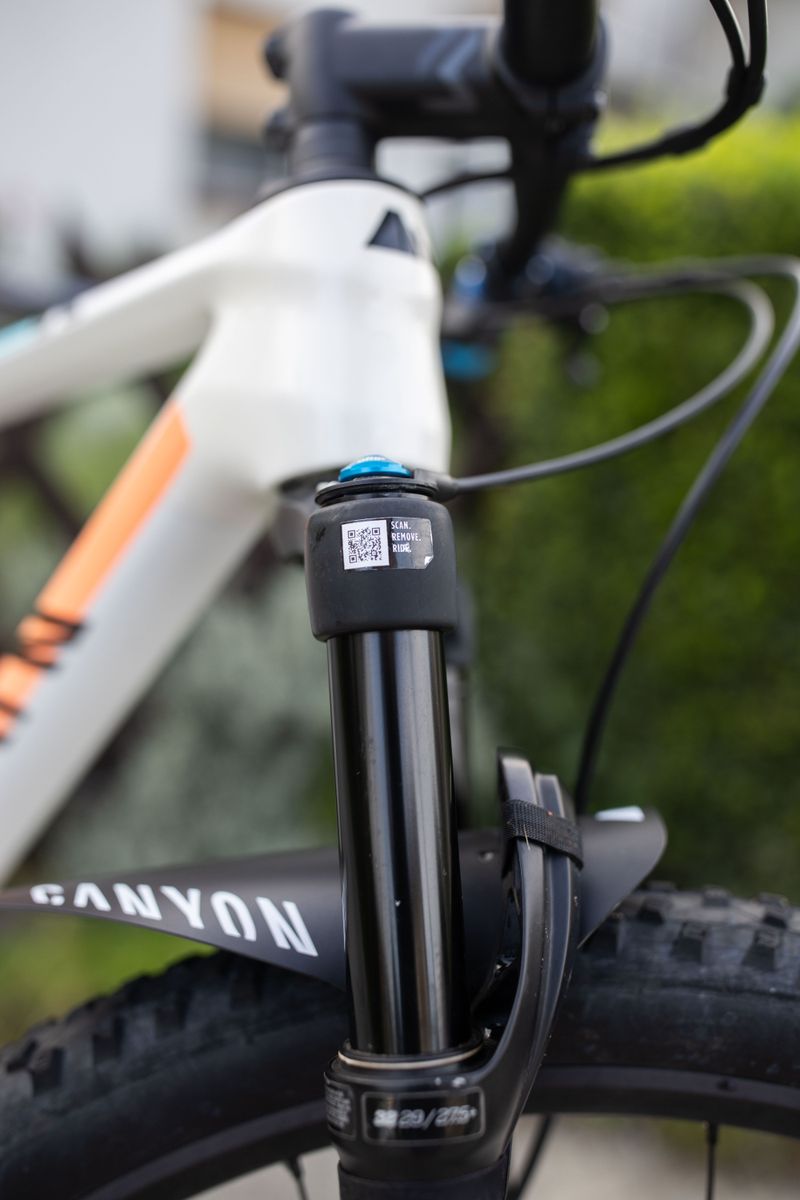 Used Canyon Exceed CF 6 2022 2022 Mountainbike, White, 29 — image 4 of 20