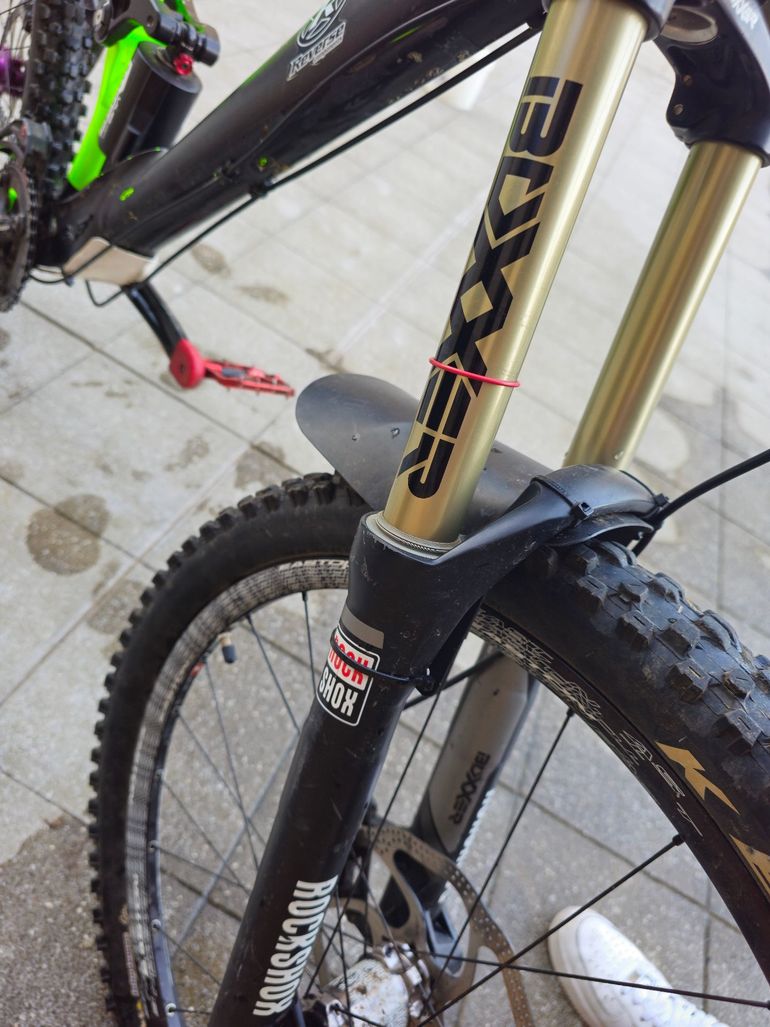 Gebrauchtes Votec Custom SRAM X9 2014 Mountainbike, Grün — Bild 5 von 9