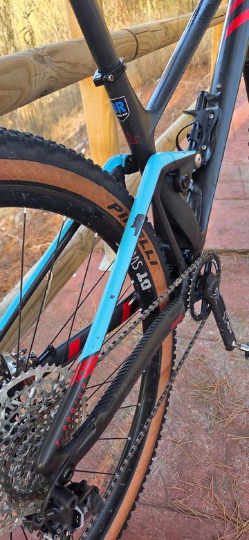 Used Mondraker F-podium Shimano Deore XT 2020 Mountainbike, Black — image 8 of 11