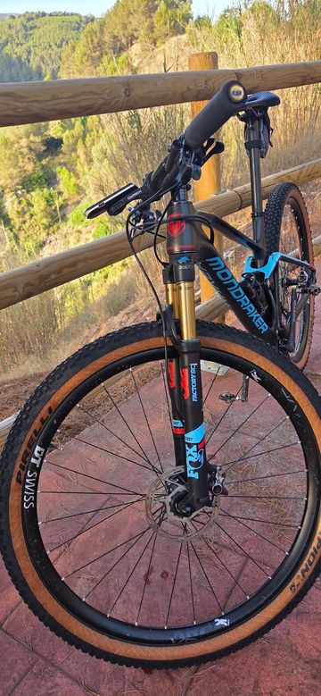 Used Mondraker F-podium Shimano Deore XT 2020 Mountainbike, Black — image 2 of 11