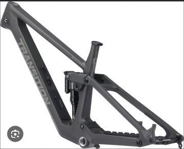 Used Transition Sentinel Carbon Frameset 2025 Frameset 2025 Mountainbike, Light Gray, 27.5, 29 — image 2 of 3