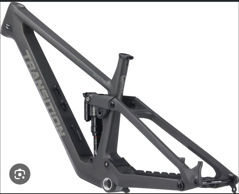 Used Transition Sentinel Carbon Frameset 2025 Frameset 2025 Mountainbike, Light Gray, 27.5, 29 — image 2 of 3