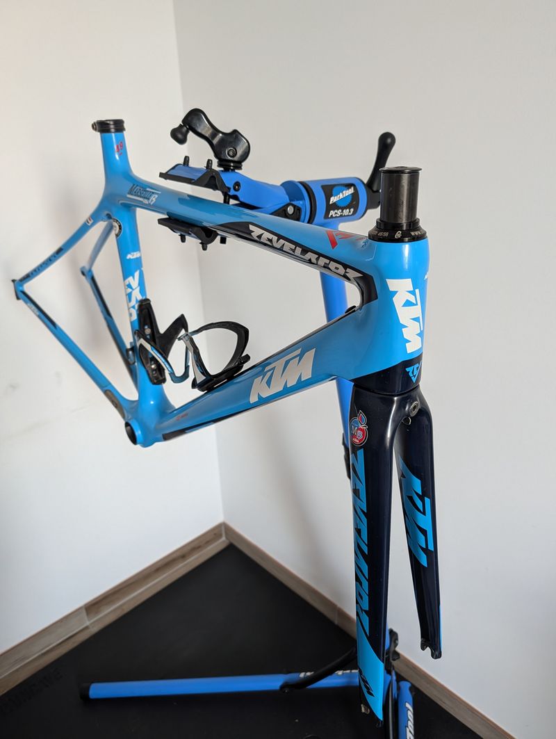Used KTM Revelator 2016 (electronic Only) Frameset Frameset 2016 Road & Gravel, Blue — image 2 of 6