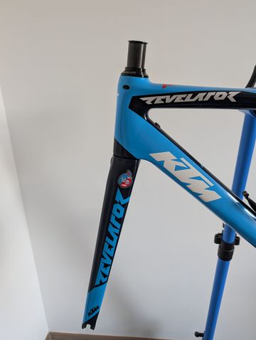 Used KTM Revelator 2016 (electronic Only) Frameset Frameset 2016 Road & Gravel, Blue — image 5 of 6