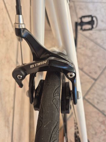 Used B Twin Triban Microshift 26 2016 Road & Gravel, White — image 13 of 14