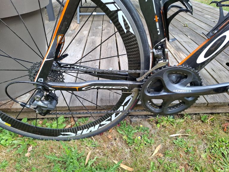 Orbea Orca Shimano Ultegra 2014 Road & Gravel usato, Arancione — immagine 3 di 4