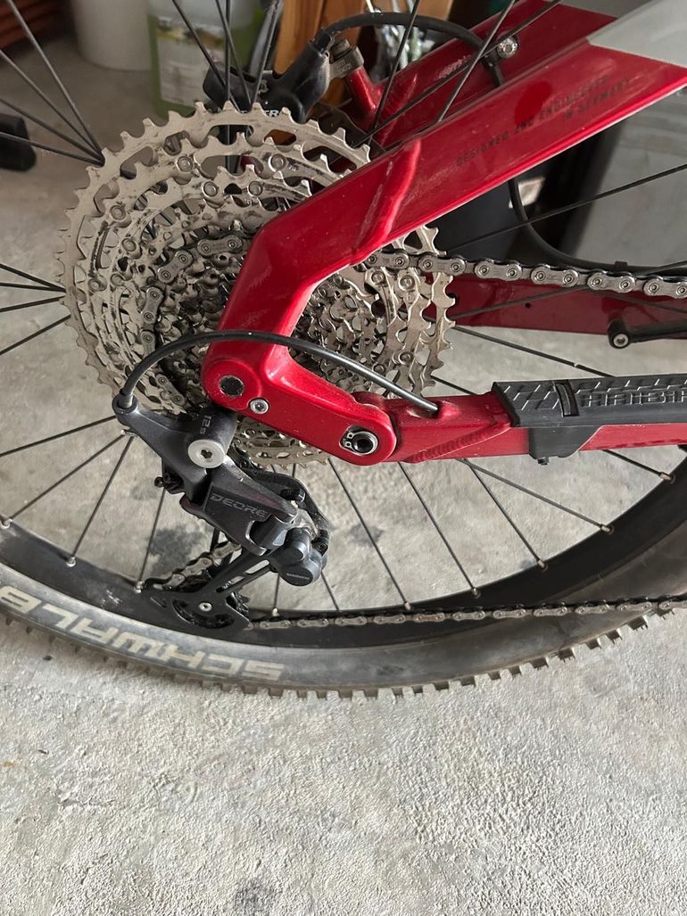 Gebrauchtes Haibike Alltrail Shimano Deore LX 2023 Mountainbike, Hellgrau — Bild 5 von 6