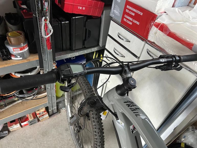 Gebrauchtes Haibike Alltrail Shimano Deore LX 2023 Mountainbike, Hellgrau — Bild 2 von 6