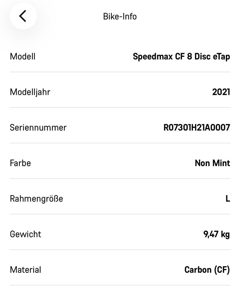 Gebrauchtes Canyon Speedmax CF 8 Disc ETap 2021 Road & Gravel, Grün — Bild 17 von 23