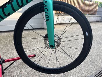 Factor Custom Shimano Ultegra Di2 2025 Road & Gravel usato, Verde — immagine 12 di 17