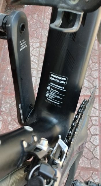 Used Merida scultura 8000E Custom Shimano Ultegra 2020 Road & Gravel, Black — image 5 of 6
