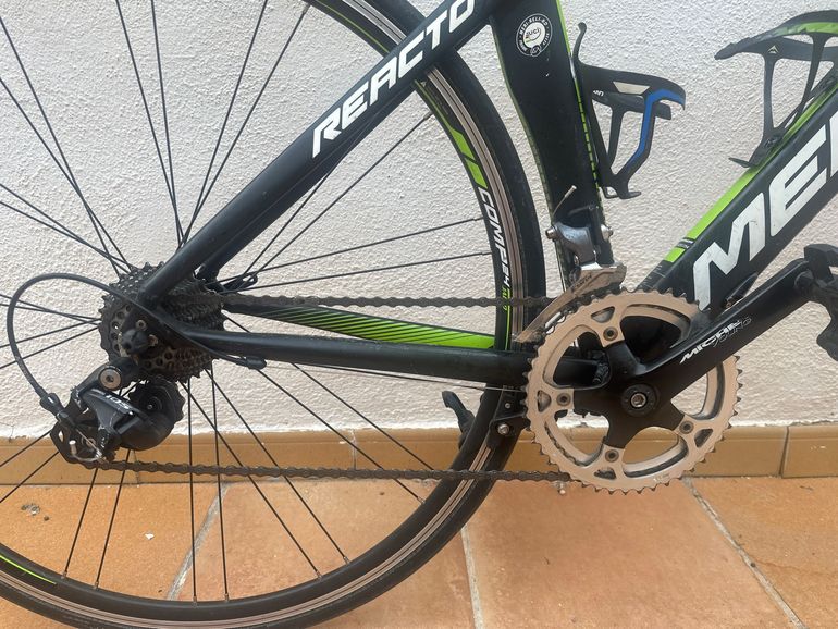 Merida REACTO 400 2020 2020 Road & Gravel de segunda mano, Verde — imagen 3 de 5