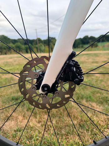 Used Adris Custom Shimano 105 Di2 2024 Road & Gravel, White — image 8 of 10