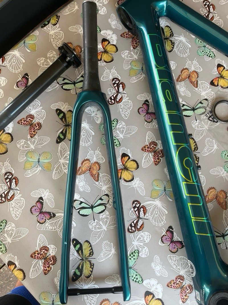 Used Bianchi Specialissima - Frame Kit 2022 Frameset 2022 Road & Gravel, Blue — image 21 of 25
