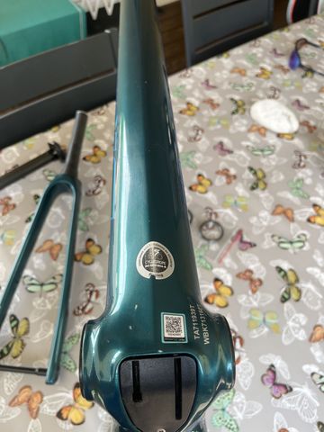 Used Bianchi Specialissima - Frame Kit 2022 Frameset 2022 Road & Gravel, Blue — image 19 of 25
