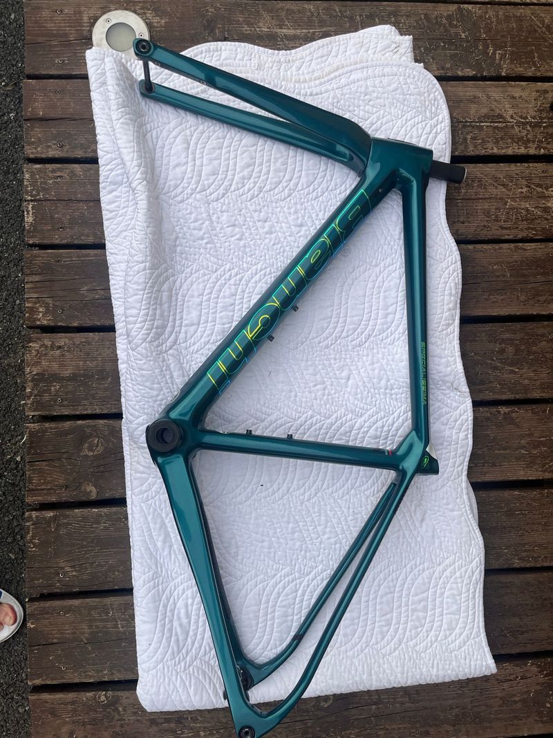 Used Bianchi Specialissima - Frame Kit 2022 Frameset 2022 Road & Gravel, Blue — image 13 of 25
