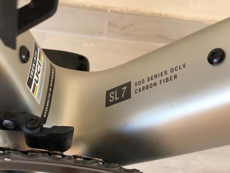 Gebrauchtes Trek Madone SL 7 Gen 8 2025 2025 Road & Gravel, Hellgrau — Bild 11 von 12