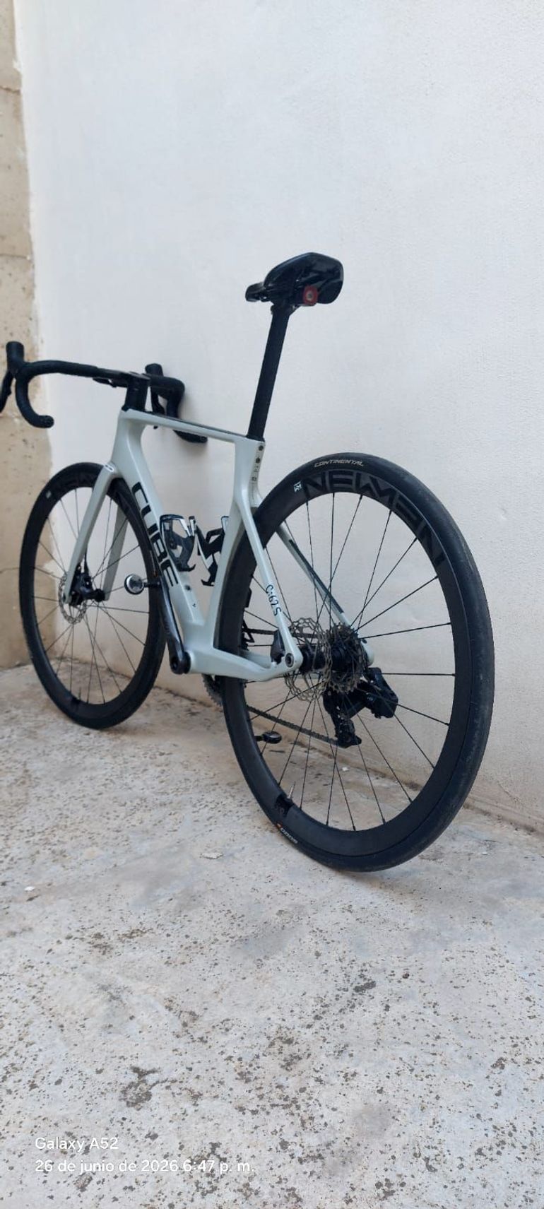 Used CUBE AGREE C:62, SL 2022 2022 Road & Gravel, Light Gray — image 3 of 3