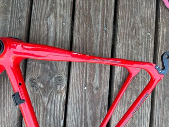 Used Bianchi Specialissima Frameset 2018 Frameset 2018 Road & Gravel, Red — image 6 of 9