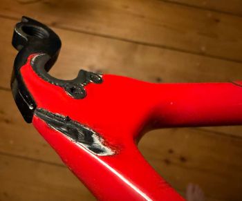 Used Bianchi Specialissima Frameset 2018 Frameset 2018 Road & Gravel, Red — image 12 of 12