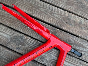 Used Bianchi Specialissima Frameset 2018 Frameset 2018 Road & Gravel, Red — image 7 of 9