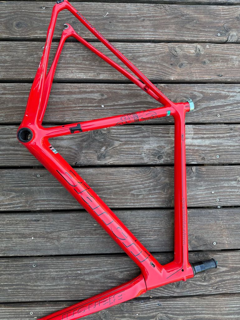 Used Bianchi Specialissima Frameset 2018 Frameset 2018 Road & Gravel, Red — image 1 of 9