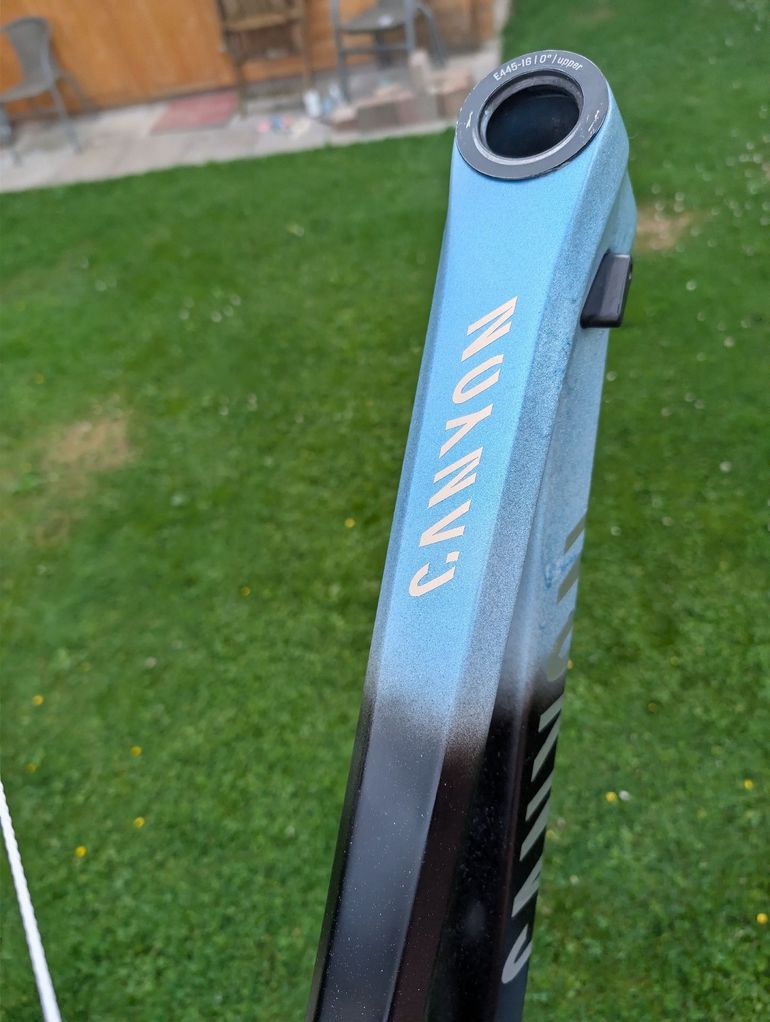 Used Canyon Sender CF Frameset 2019 Frameset 2019 Mountainbike, Blue, 27.5 — image 5 of 7