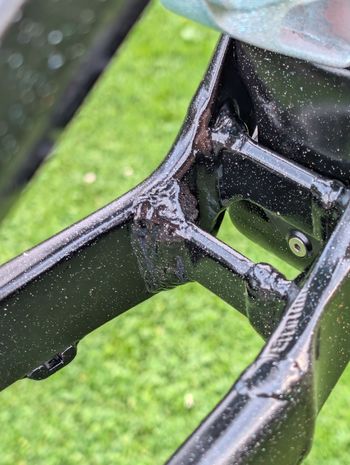 Used Canyon Sender CF Frameset 2019 Frameset 2019 Mountainbike, Blue, 27.5 — image 6 of 7