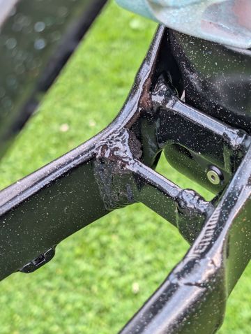 Used Canyon Sender CF Frameset 2019 Frameset 2019 Mountainbike, Blue, 27.5 — image 6 of 7