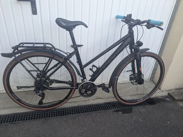 Gebrauchtes BULLS Cross Lite Trapeze 2023 2023 Urban, Schwarz — Bild 4 von 11