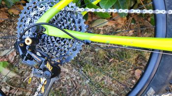 Used Cannondale F-si SRAM XX1 Eagle 2018 Mountainbike, Green — image 9 of 12