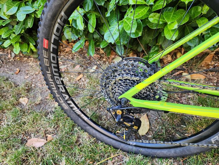 Used Cannondale F-si SRAM XX1 Eagle 2018 Mountainbike, Green — image 6 of 12